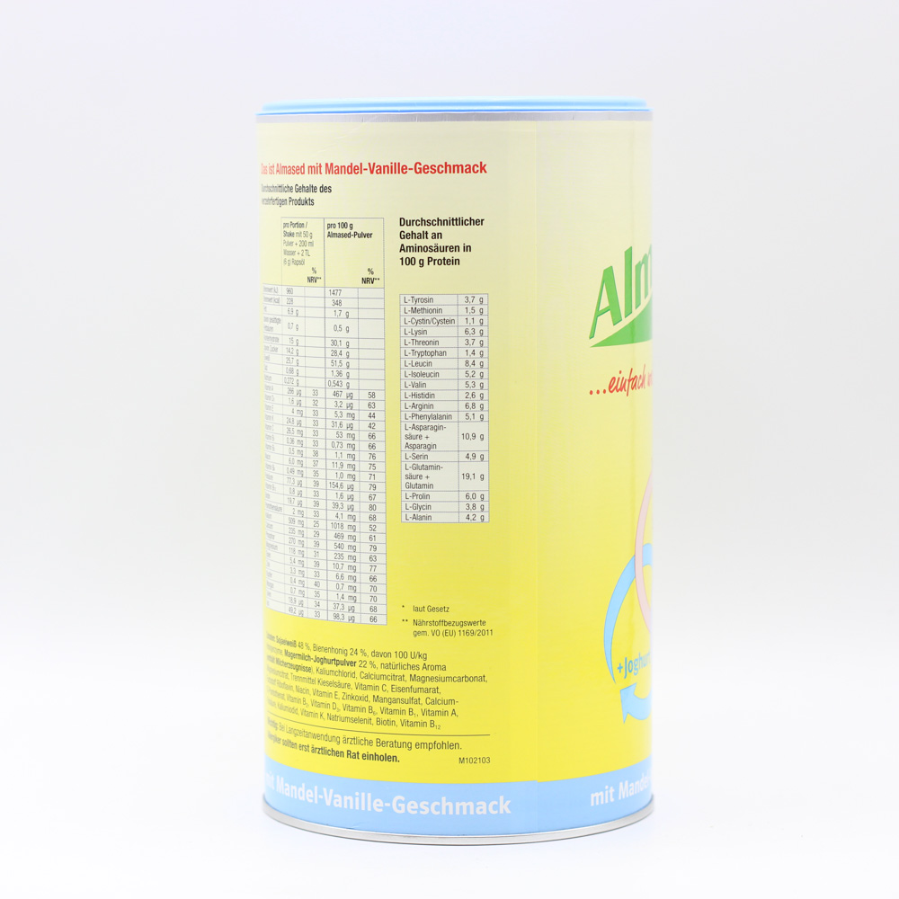 ALMASED Vitalkost Mandel-Vanille Pulver (3x500g)