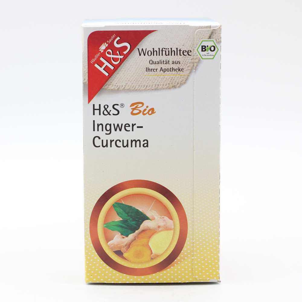 H&S Bio Ingwer-Curcuma Filterbeutel