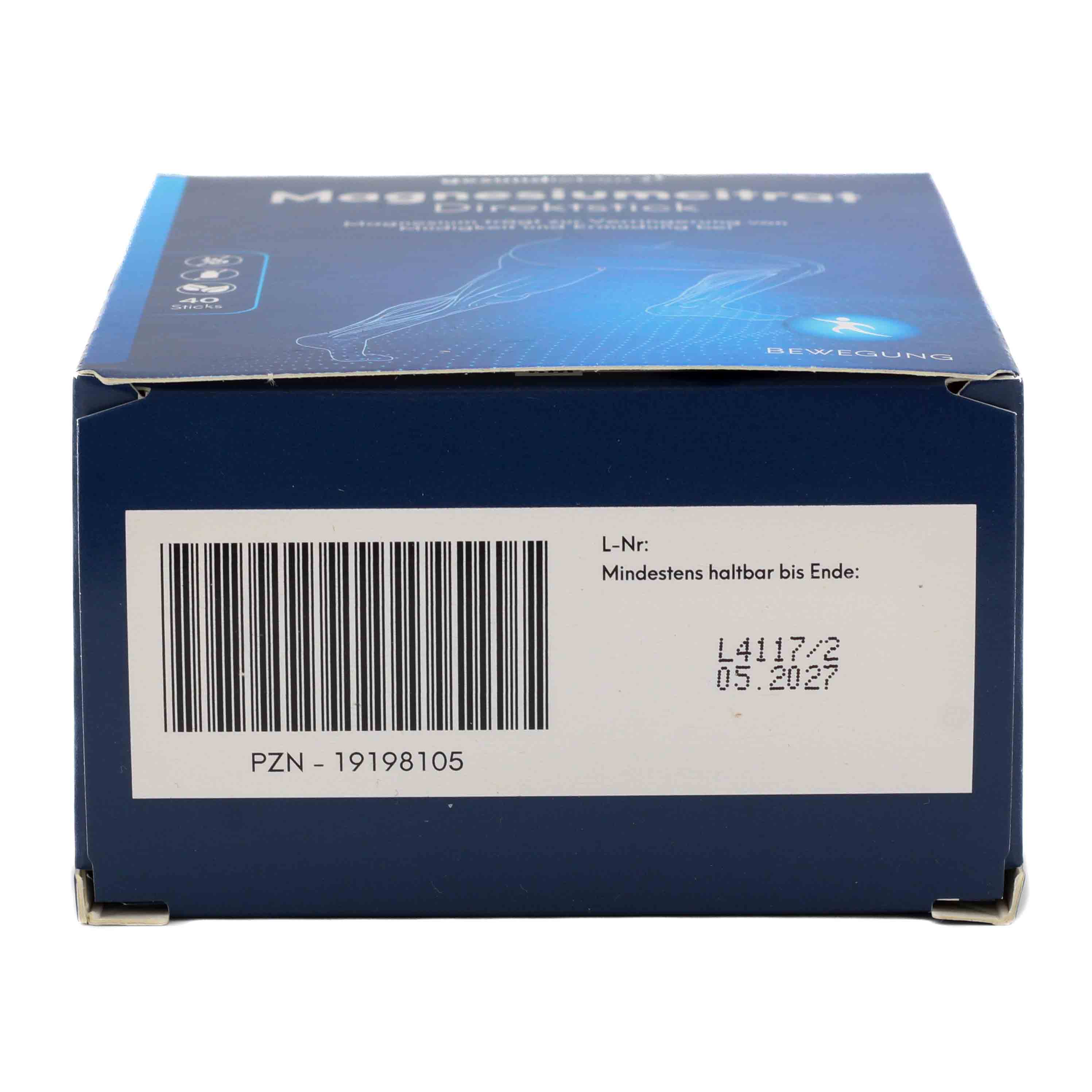 GESUND LEBEN Magnesiumcitrat Direktstick Pulver