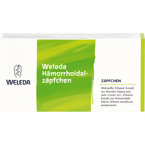 WELEDA Hämorrhoidal Zäpfchen