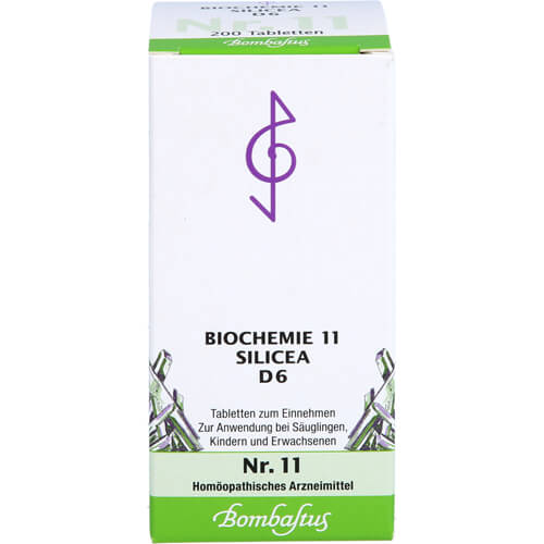 BIOCHEMIE 11 Silicea D 6 Tabletten
