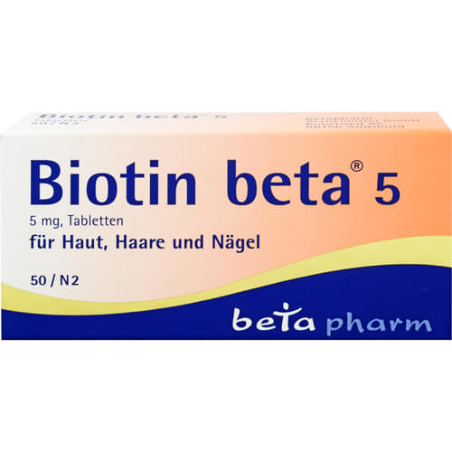 BIOTIN BETA 5 Tabletten