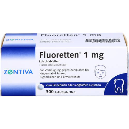 FLUORETTEN 1,0 mg Tabletten