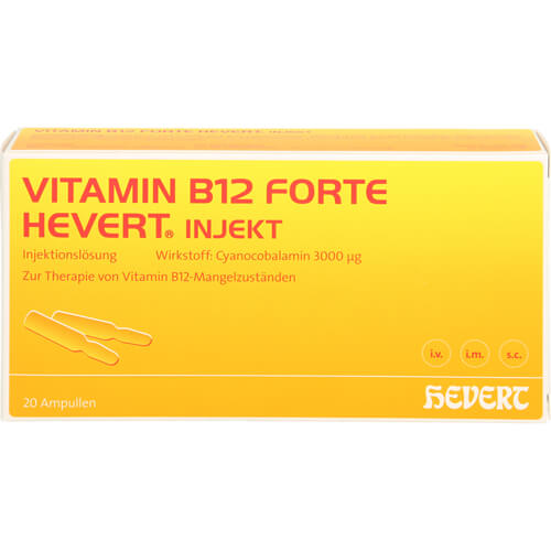 VITAMIN B12 FORTE Hevert injekt Inj.-Lsg.Amp.