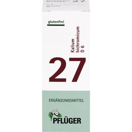 BIOCHEMIE Pflüger 27 Kalium bichromicum D 6 Tabl.