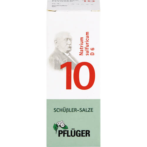 BIOCHEMIE Pflüger 10 Natrium sulfuricum D 6 Tabl.