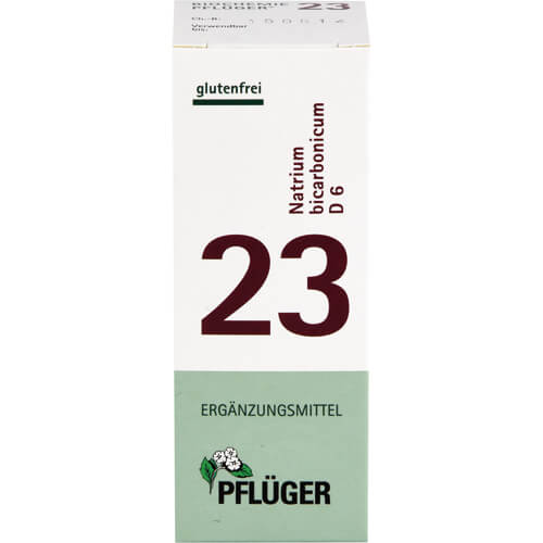 BIOCHEMIE Pflüger 23 Natrium bicarbonicum D 6 Tab.