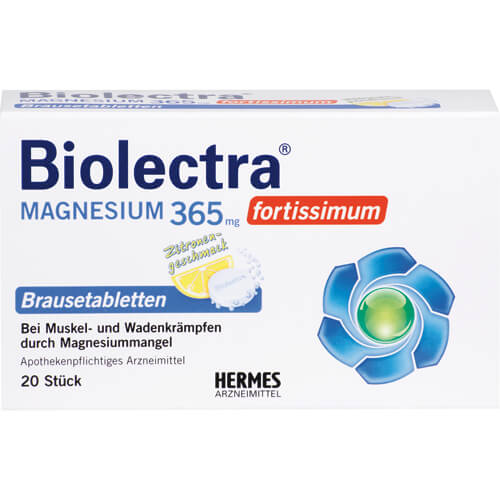 BIOLECTRA Magnesium 365 mg fortissimum Zitrone