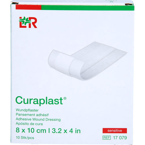 CURAPLAST Wundschnellverb.sensitiv 8x10 cm 1 m