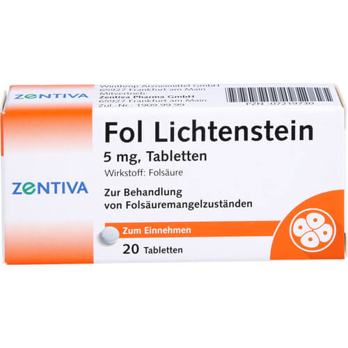 FOL Lichtenstein 5 mg Tabletten