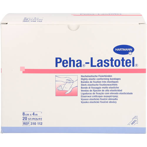 PEHA-LASTOTEL Fixierbinde 8 cmx4 m