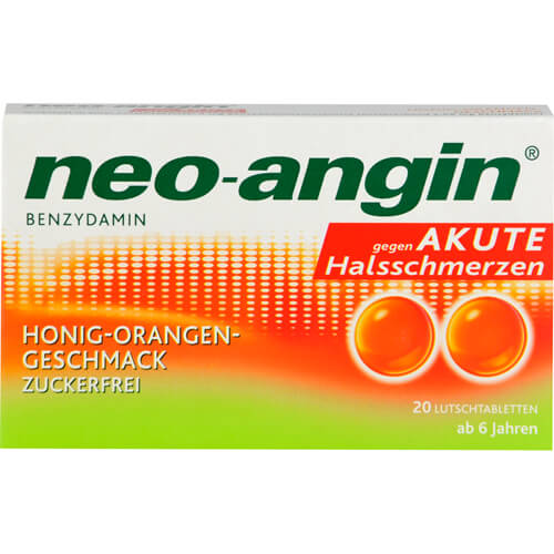 NEO-ANGIN Benzydamin akute Halsschmerz.Honig-Oran.