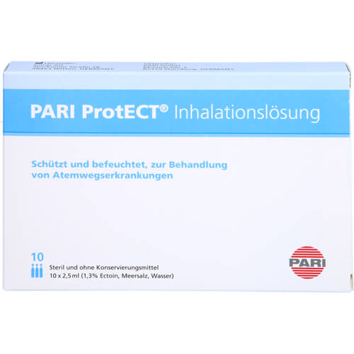 PARI ProtECT Inhalationslösung mit Ectoin Ampullen