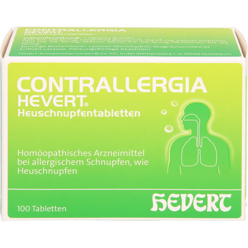 CONTRALLERGIA Hevert Heuschnupfentabletten