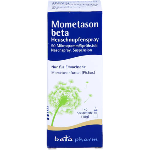 MOMETASON beta Heuschnupfenspray 50μg/Sp.140 Sp.St