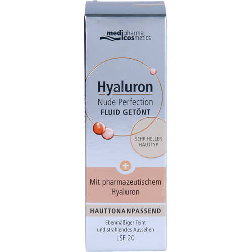 HYALURON NUDE Perfect.Fluid getönt s.hel HT LSF 20