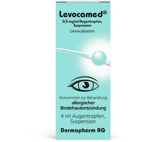 LEVOCAMED 0,5 mg/ml Augentropfen Suspension
