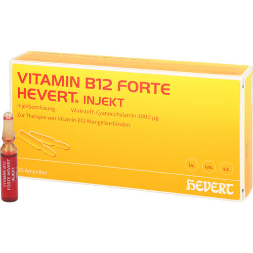 VITAMIN B12 FORTE Hevert injekt Inj.-Lsg.Amp.