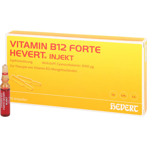 VITAMIN B12 FORTE Hevert injekt Inj.-Lsg.Amp.