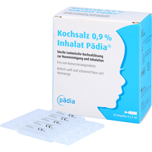 KOCHSALZ 0,9% Inhalat Pädia Ampullen