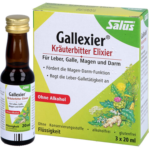 GALLEXIER Kräuterbitter Elixier Salus Flü.z.E.