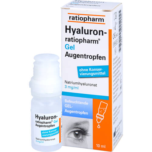 HYALURON-RATIOPHARM Gel Augentropfen