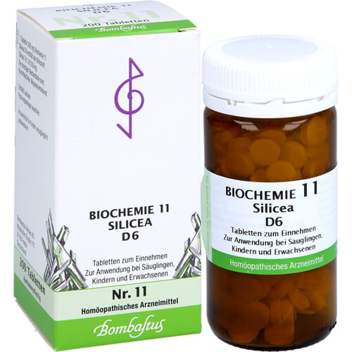 BIOCHEMIE 11 Silicea D 6 Tabletten