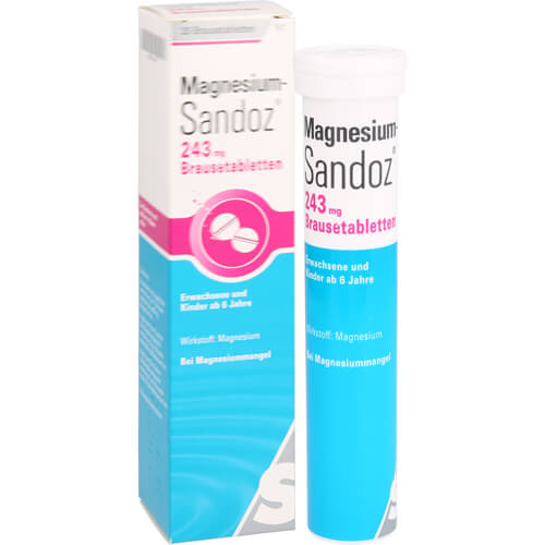 MAGNESIUM SANDOZ 243 mg Brausetabletten