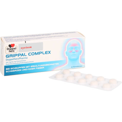 GRIPPAL COMPLEX DoppelherzPharma 200 mg/30 mg FTA