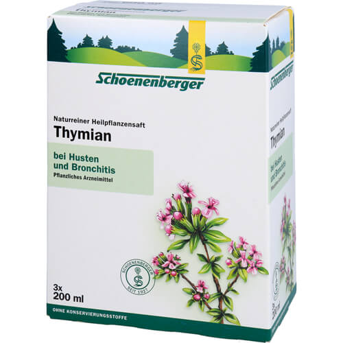 THYMIAN SAFT Schoenenberger Heilpflanzensäfte