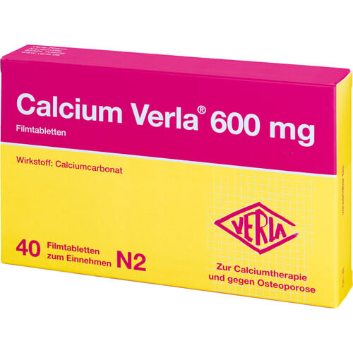CALCIUM VERLA 600 mg Filmtabletten
