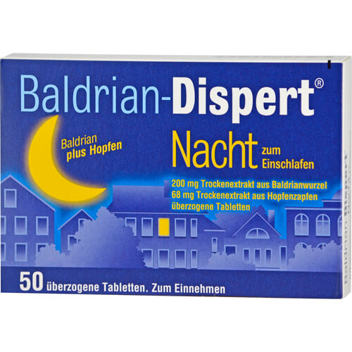 BALDRIAN DISPERT Nacht zum Einschlafen üb.Tabl.