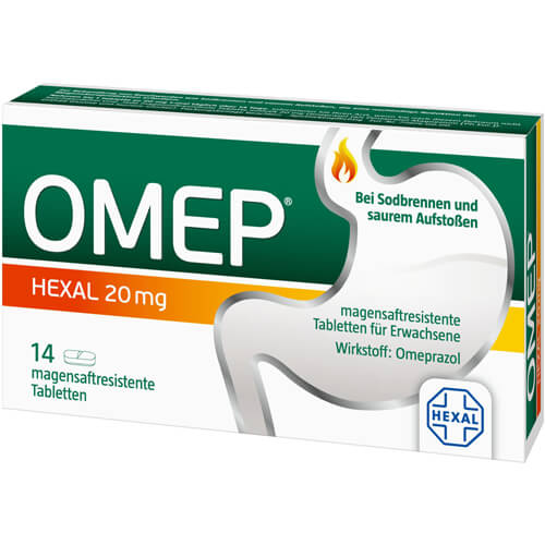 OMEP HEXAL 20 mg magensaftresistente Tabletten