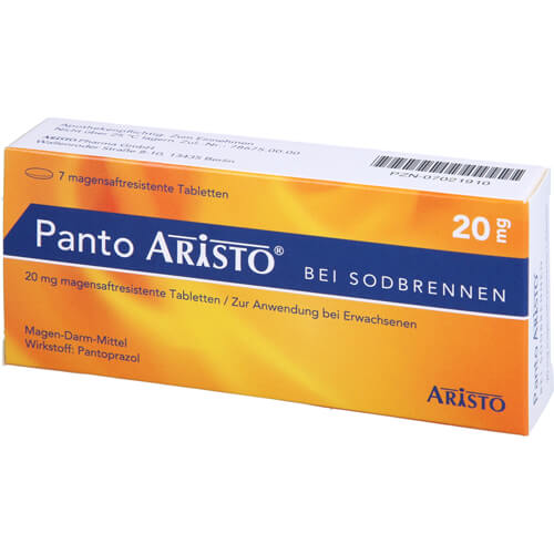 PANTO Aristo bei Sodbrennen 20 mg magensaftr.Tabl.