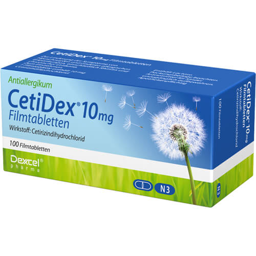 CETIDEX 10 mg Filmtabletten