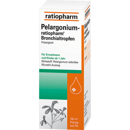 PELARGONIUM-RATIOPHARM Bronchialtropfen