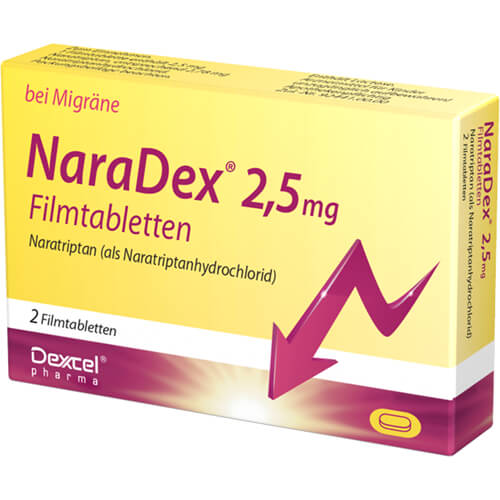 NARADEX 2,5 mg Filmtabletten