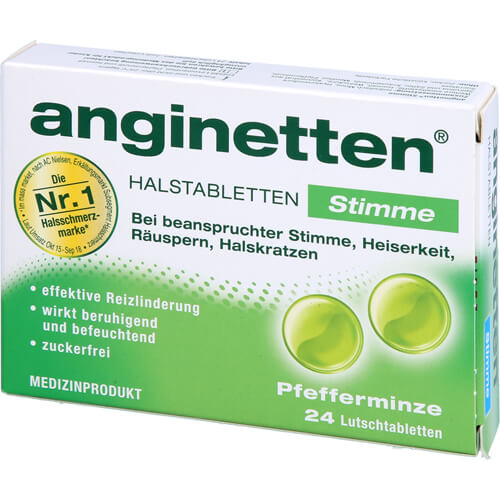 ANGINETTEN Stimme Lutschtabletten