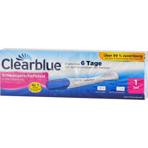 CLEARBLUE Schwangerschaftstest frühe Erkennung