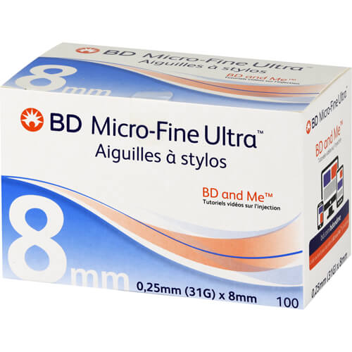 BD MICRO-FINE ULTRA Pen-Nadeln 0,25x8 mm 31 G
