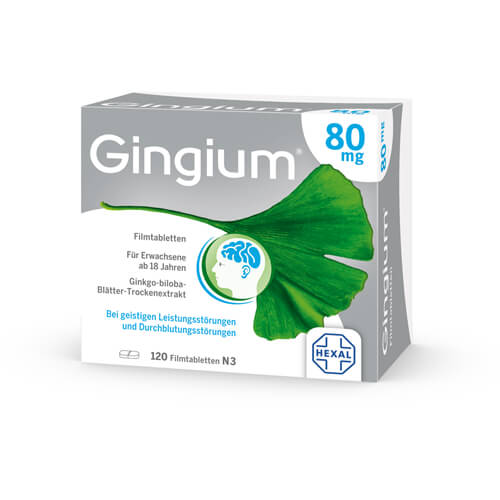 GINGIUM 80 mg Filmtabletten