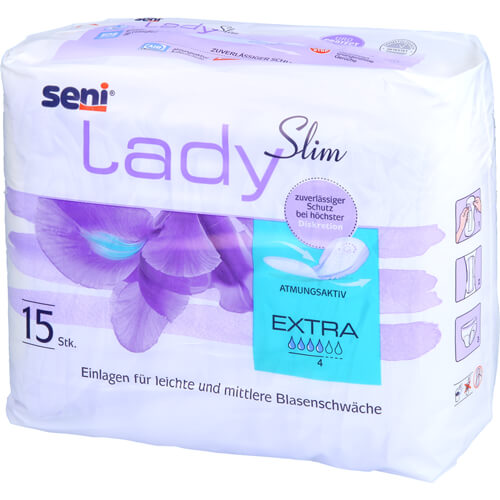 SENI Lady Slim Inkontinenzeinlage extra