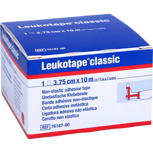 LEUKOTAPE Classic 3,75 cmx10 m rot