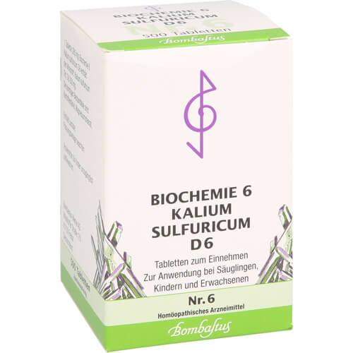 BIOCHEMIE 6 Kalium sulfuricum D 6 Tabletten