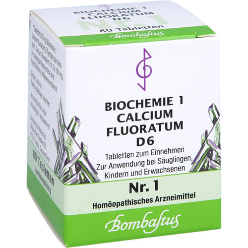BIOCHEMIE 1 Calcium fluoratum D 6 Tabletten