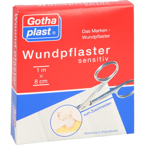 GOTHAPLAST Wundpfl.sensitiv 8 cmx1 m geschnitten