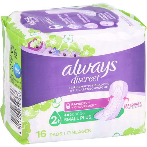 ALWAYS discreet Inkontinenz Einl.small plus