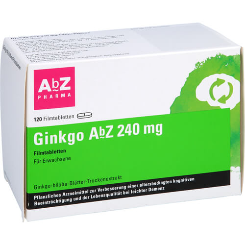 GINKGO AbZ 240 mg Filmtabletten