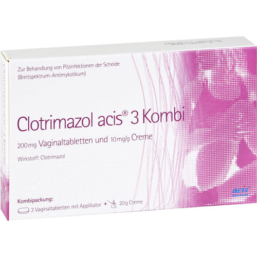 CLOTRIMAZOL acis 3 Kombipackung