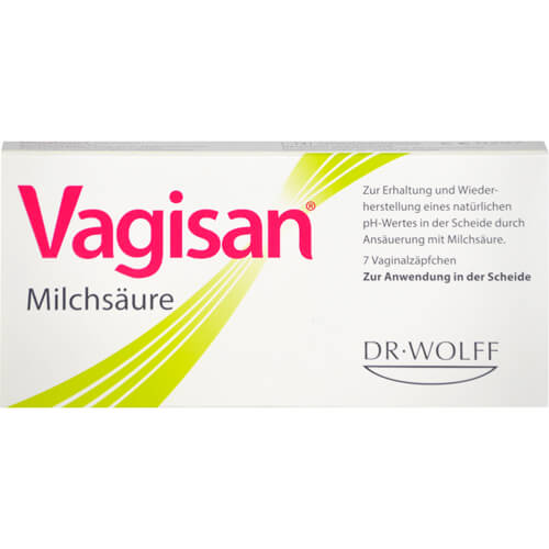 VAGISAN Milchsäure Vaginalzäpfchen